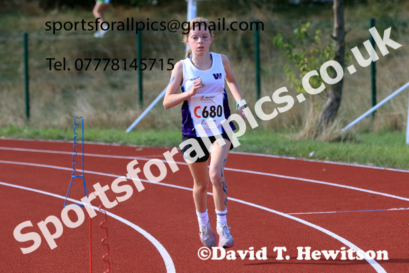 Womens Under-18s, 2026 Northern Mens 6 and Womens 4 Stage and Youngsters Relays, Silksworth, Sunderland. Photo: David T. Hewitson/Sports for All Pics